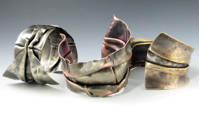 Fold Formed Metal Cuffs